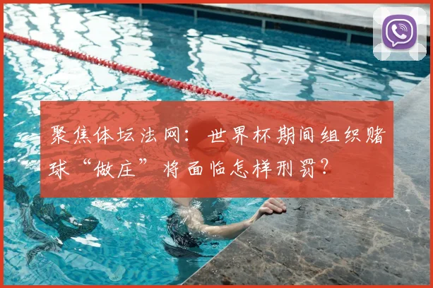 聚焦体坛法网：世界杯期间组织赌球“做庄”将面临怎样刑罚？